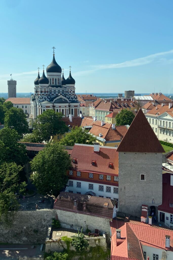 Alexander Nevsky Cathedral in Tallinn, one of the city’s most recognizable landmarks