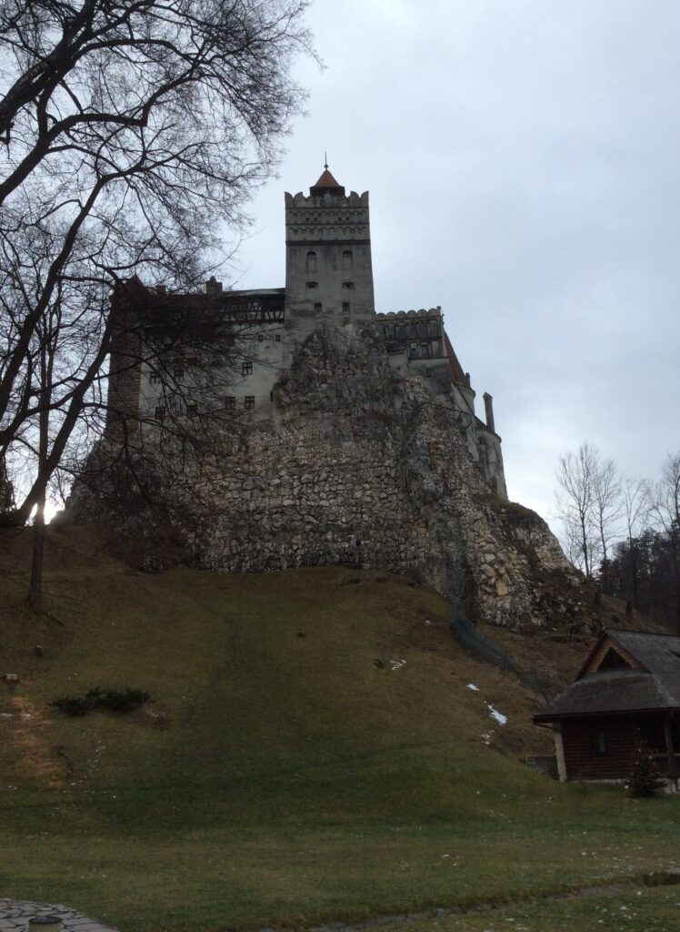 View of Bran Castle in Transylvania, Romania