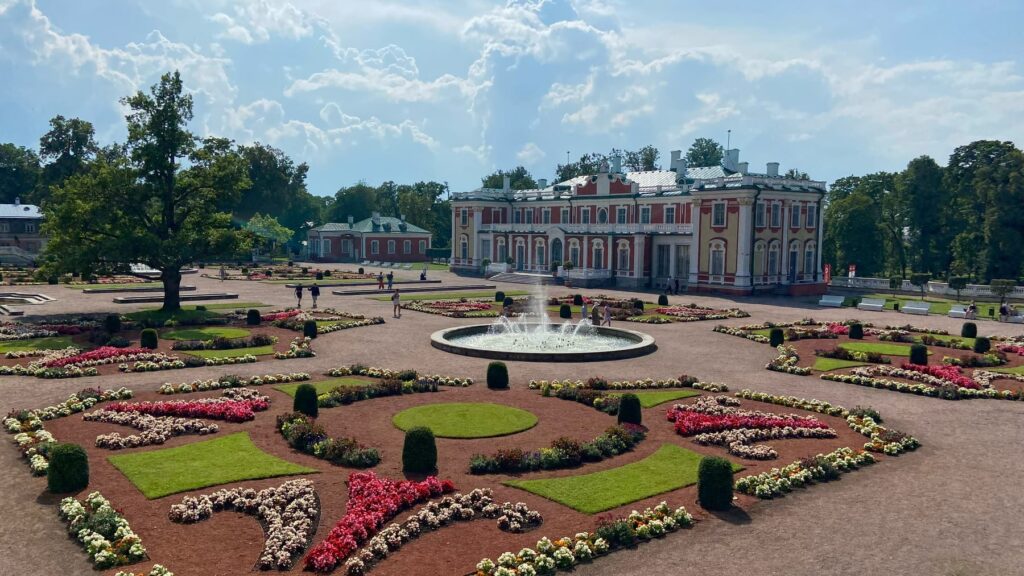 Kadriorg Art Museum in Tallinn, the baroque palace built by Peter the Great