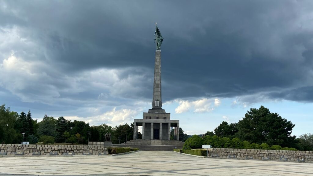 Slavín war memorial in Bratislava, Slovakia