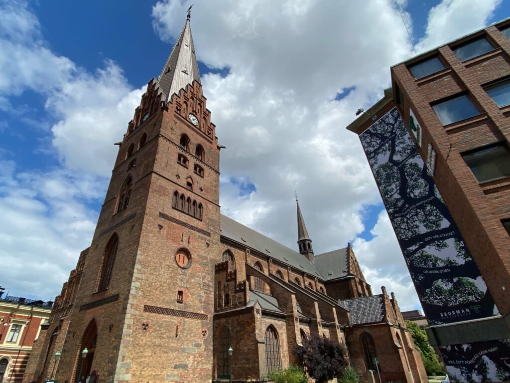 St. Peter’s Church, a historic Gothic church in Malmö, Sweden
