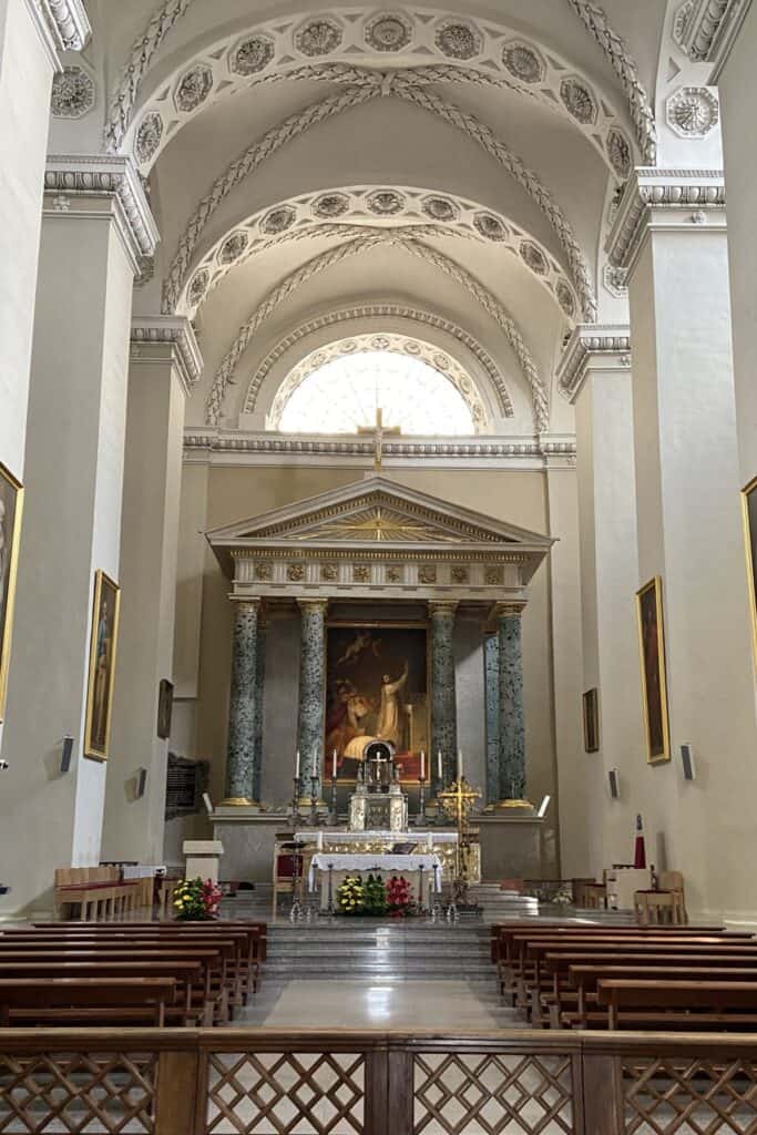 Interior of Vilnius Cathedral
