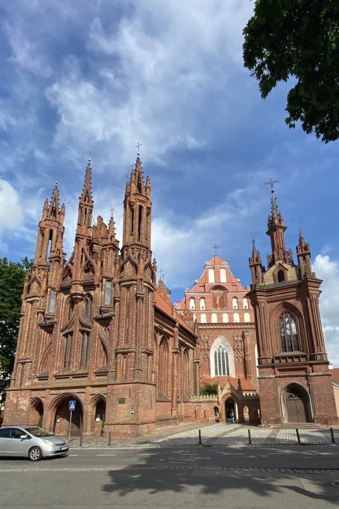 St. Anne’s Church in Vilnius